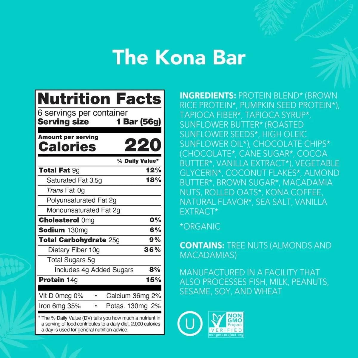 The Kona Bar - Protein Bars - A Better Snack for Every Day K9