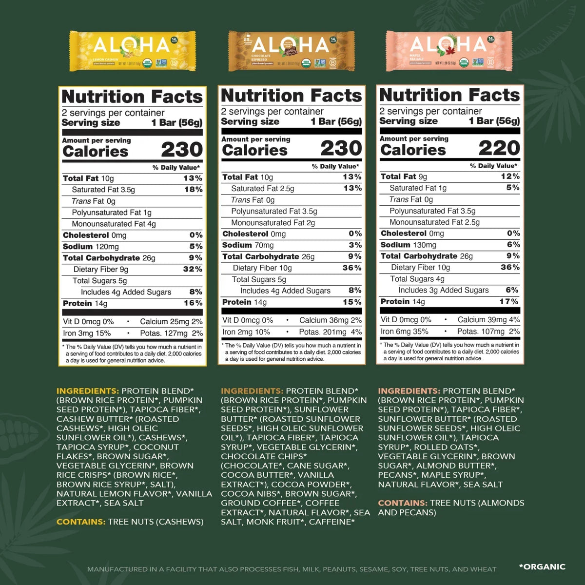 Protein Bar Sampler #2 - Variety Pack - A Better Snack for Every Day T8
