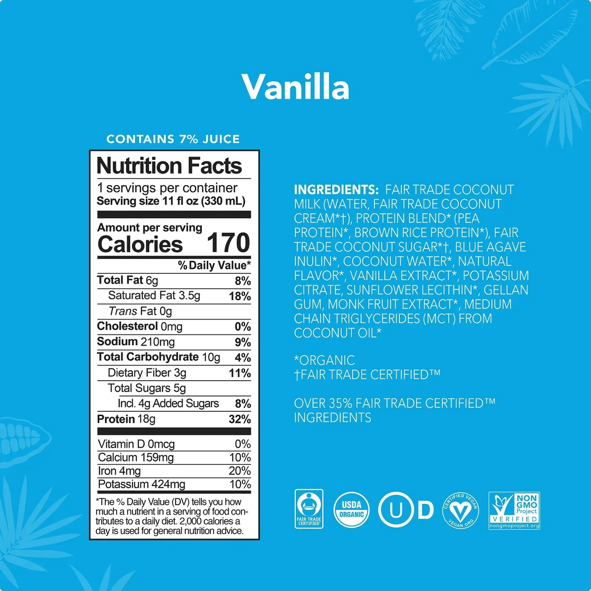 Vanilla - Protein Drinks - Protein-Packed and Ready to Go P4
