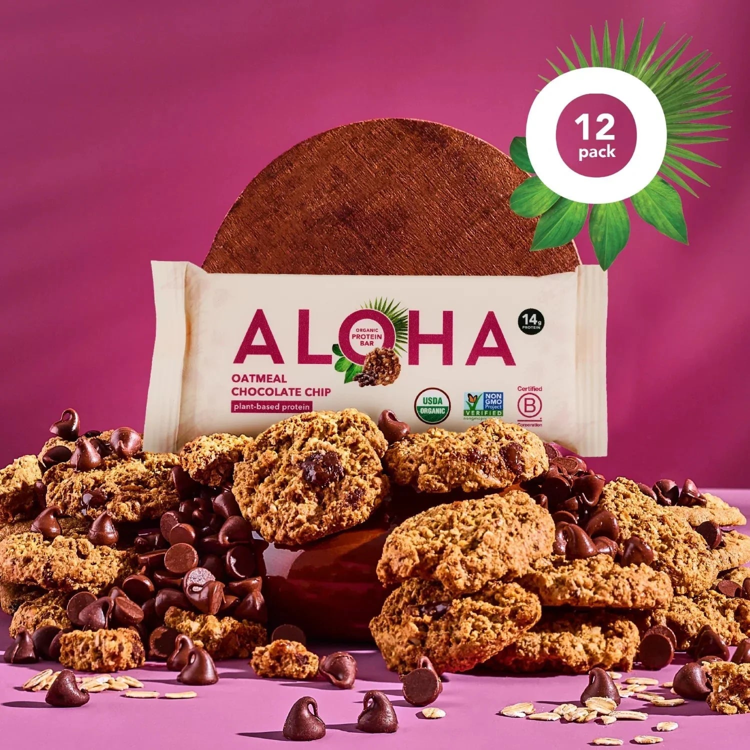 Oatmeal Chocolate Chip - Protein Bars - Everyday Nutrition Made Delicious